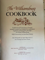 <€€ Vintage The Williamsburg Cookbook Softcover Letha Booth Virginia 1970s