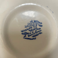 Vintage ROYAL China Blue & White WILLOW Ware 6.5” Bread Dessert Plate