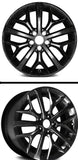 New 18x8 Inch Aluminum Wheel Rim 15 Spoke Fits 2020-2021 Honda Civic