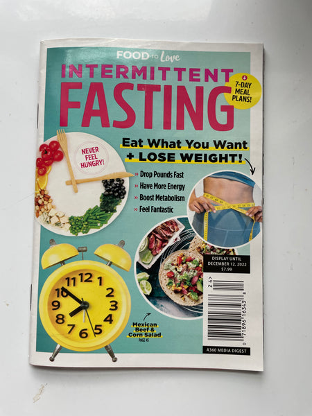NEW Food to Love Intermittent Fasting Lose Weight Recipes Boost Metabolism December 2022