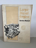 Vintage Large Diesel Engine Service Manual 1st Edition Intertec 1983 Softcover