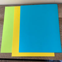 a* Lot/39 NEON Colored Scrapbook Craft Paper 6 Colors 8.5x11