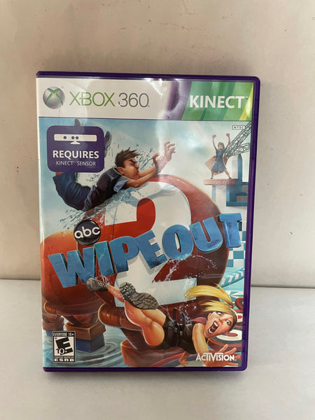 a* XBOX 360 Video Game WIPEOUT 2 Complete Case Manual 2011 E10+