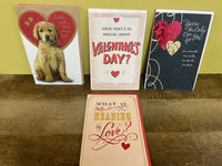 Mixed Lot of 82 New Valentine Cards 13 Designs,  “Love” Wholesale Retail Resale w/ Envelopes 2022