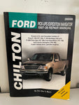 Chilton Auto Repair Manual Ford Pick-Ups Expedition Navigator 1997-2009 26666
