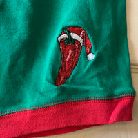 € Mens Small Sz 28”-30” Christmas Holiday Briefs Red & Green Spice Up Your X-Mas