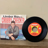 a* Vintage 1962 MUSIC CHUBBY CHECKER “Limbo Rock” “Popeye” 45 RPM Vinyl Record Parkway