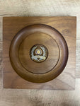 a** Vintage US Congress Ashtray House of Representatives Seal Wood Base Only