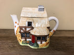 a** Ceramic Cottage Tea Pot Server Phillipines w/ Handle