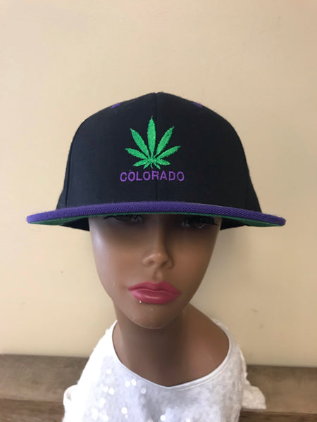 a* NEW COLORADO SnapBack Baseball Hat Cap Snap Back One Size Adjustable
