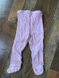 Baby Girls Naartjie 3-6 Months 2 Piece Hoodie Jacket & Heart Covered Footed Pants