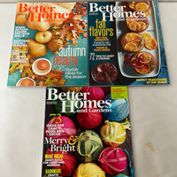 Better Homes & Gardens Magazines 2015 11 Issues Cooking Organizing Gardening Decor