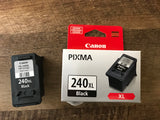 € EMPTY/USED Genuine Canon PG-240XL Fine Black Ink Cartridge