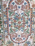 a* Embroidered TAPESTRY Wall Hanging Rug Fully Lined