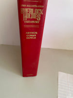 Vintage The Illustrated SHERLOCK HOLMES TREASURY Arthur Conan Doyle Hardcover 1977