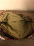 a** NEW Womens Pier One Handbag Purse Satin Flap Foldover Snap Closure Chain Shoulder Strap NWT