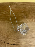* Lot /23 Clear Acrylic Diamond Hanging Ornaments