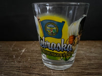 a** Shot Glass NEBRASKA The Cornhusker State Flyover State by Jenkins