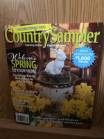 NEW COUNTRY SAMPLER Magazine March 2023 Spring~Storage~Easter-Tiered Trays