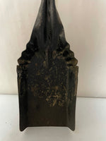 *Vintage Black Wrought Iron Fireplace Shovel