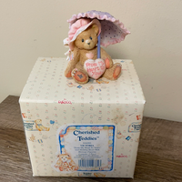 *Vintage 1993 Cherished Teddies VICTORIA "From My Heart To Yours" 916293