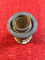 a** Vintage Brass Peep Peek Hole Security Door Viewer Spy