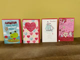 Mixed Lot of 36 New Valentine Cards 12 Designs,  Granddaughter & Grandson Wholesale Retail Resale w/ Envelopes 2022