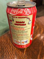 a* Vintage COCA COLA Coke Commemorative Barcelona 1992 Olympics 12 Ounce Can Empty Retired