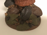 Vintage Set/4 Tom Clark Tim Wolf Golf Gnomes Dwarfs Chocolate Eagle Titleist Chip Hogan Par Retired Signed 1984-1992