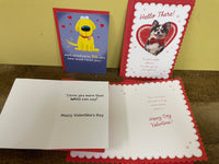 Mixed Lot of 39 New Valentine Cards 4 Designs,  Dog Theme Wholesale Retail Resale w/ Envelopes 2022