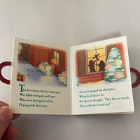 Vintage TYLER TEDDY’s New Home Miniature Book Hallmark Cards XPG3417 Suitcase