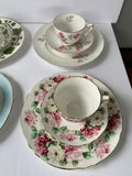 <€€ Vintage Crown Staffordshire Fine Bone China England 6 Boxed Sets of 3pc Heirloom Treasures