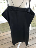 Womens Juniors BYER TOO! Black Spaghetti Beaded Party Cocktail Dress Sz 13