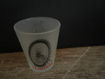 a** Shot Glass LONDON England Frosted The London Eye Ferris Wheel