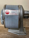 a** Vintage APSCO GIANT Pencil Sharpener Wall or Desk Mount TYPE 3A Gray