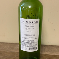 a** Happy Birthday Celebration Green Wine Bottle Gift Windsor 2013 Calif Merlot