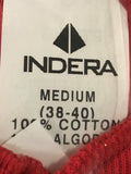 New Mens INDERA One Piece Red UNIONSUIT Long Underwear Cotton Medium SEALED NWT