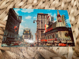 € Vintage Lot/4 1960s New York City Postcards Unused Radio City Music Hall, Times Square, Empire St
