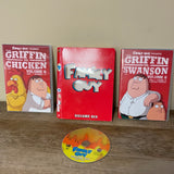 a* FAMILY GUY Volume Six DVD (3 Disc Set) 1 Case Missing