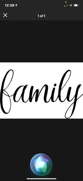 *NEW “family” Lettering Words Vinyl Wall Furniture Glass Decal