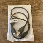 a* NEW Set/2 VASTAR USB Charger Cables For FITBIT CHARGE HR Wristband Fitness Activity Tracker Cable