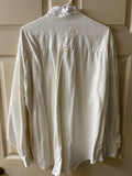 +* Vintage Mens XLarge White Ruff Hewn 100% Cotton Button Down Long Sleeve