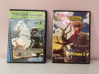 a* The LONE RANGER Volumes 1 & 2 DVD TV Classic Episodes Clayton Moore