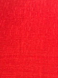 a** Deep Red Heavy Linen Sheen Table Cloth Cover 103” Rectangle Christmas Holiday