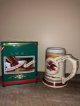 a** Vintage 1999 Budweiser Historic Advertising 2nd in Series ‘Real Harmony’ Stein Tin II