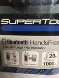 a* NEW SUPERTOOTH BUDDY Bluetooth Car Speaker Speakerphone Visor Clip Kit Sealed