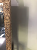 *Gold Geometric Design Framed Dresser Mirror Vanity Tray