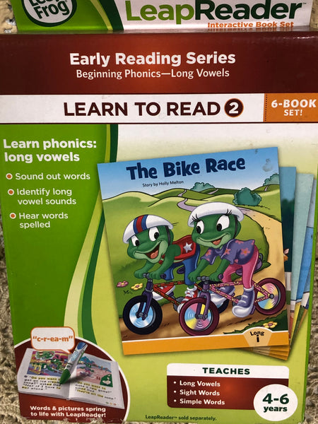 *NEW Leap Frog Learn To Read 2 The Bike Race Learning Game Gaming System