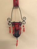 a** NEW Hanging Beaded Tea Light Candle Holders Variety of Designs