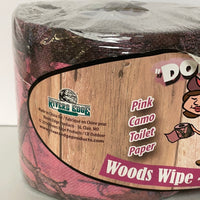 Pink Camo Doe Doodie Toilet Paper Septic Safe Camping Gag Gift Sealed